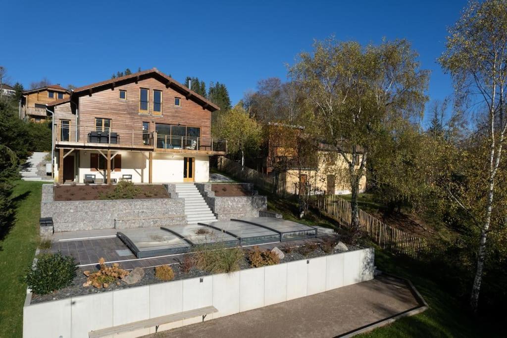 Ban-sur-Meurthe-Clefcy Le Cerf, Chalet Cocooning Avec Piscine Et Billard מראה חיצוני תמונה